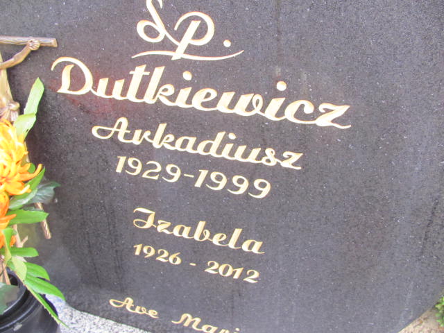 Izabela Dutkiewicz 1926 Witnica - Grobonet - Wyszukiwarka osób pochowanych