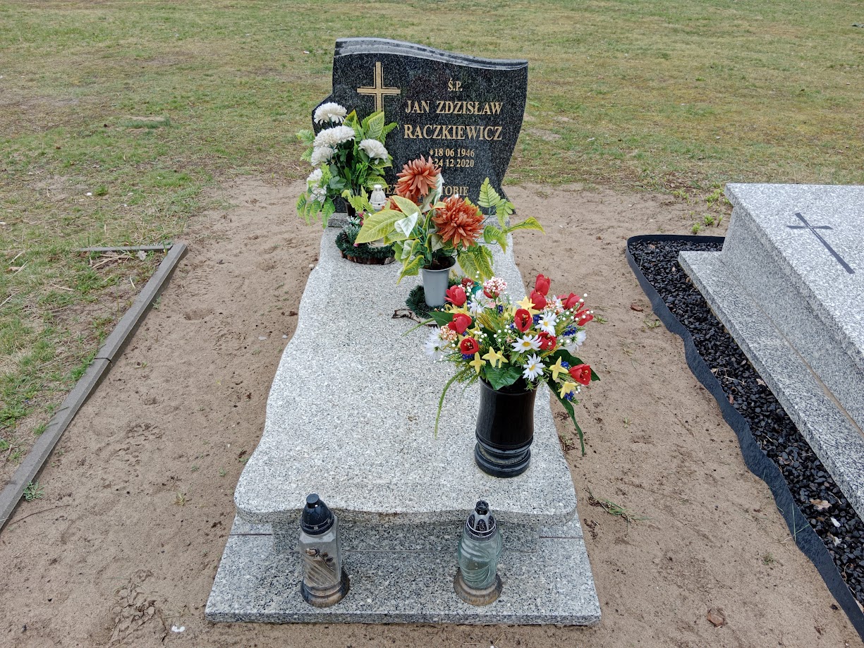Jan Raczkiewicz 1946 Witnica - Grobonet - Wyszukiwarka osób pochowanych