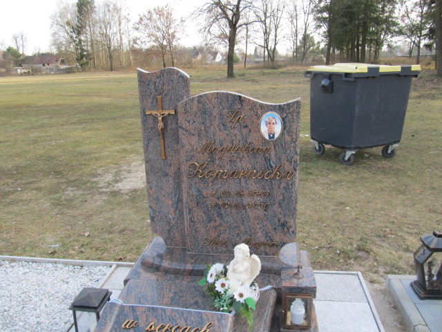 Magdalena Komarnicka 1963 Witnica - Grobonet - Wyszukiwarka osób pochowanych