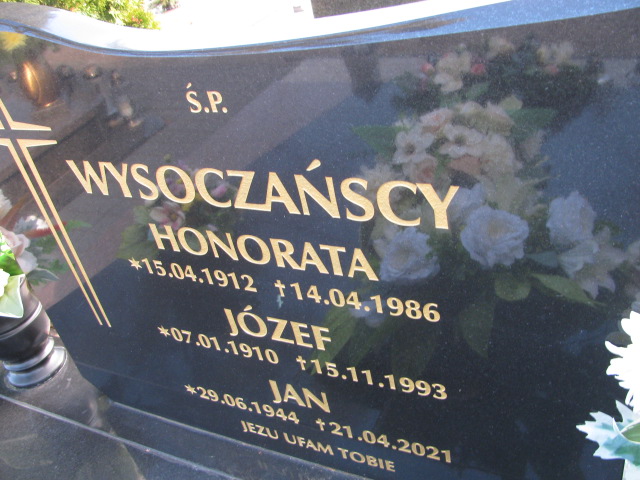 Jan Wysoczański 1944 Witnica - Grobonet - Wyszukiwarka osób pochowanych