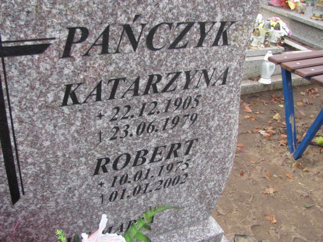 Katarzyna Pańczyk 1905 Witnica - Grobonet - Wyszukiwarka osób pochowanych