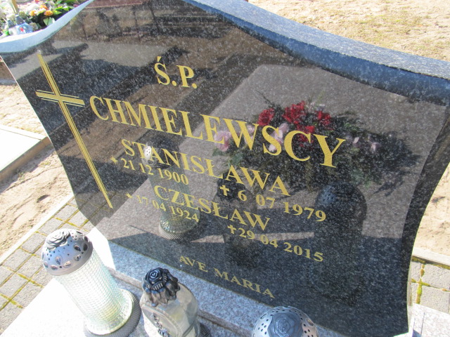 Janina Chmielewska 1930 Witnica - Grobonet - Wyszukiwarka osób pochowanych