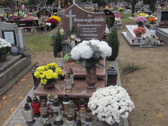 Grób Stanisława Szwagrzak