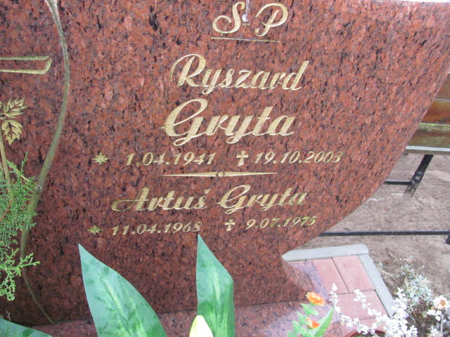 Ryszard Gryta 1941 Witnica - Grobonet - Wyszukiwarka osób pochowanych