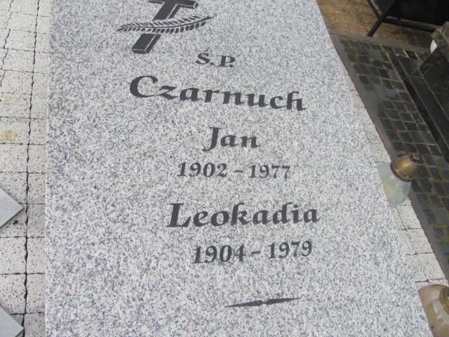 Jan Czarnuch 1902 Witnica - Grobonet - Wyszukiwarka osób pochowanych