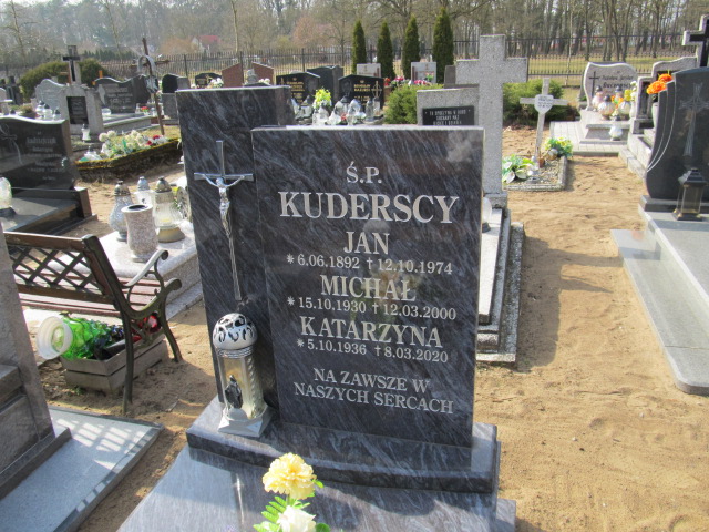 Katarzyna Kuderska 1936 Witnica - Grobonet - Wyszukiwarka osób pochowanych