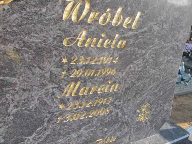 Aniela Wróbel 1914 Witnica - Grobonet - Wyszukiwarka osób pochowanych