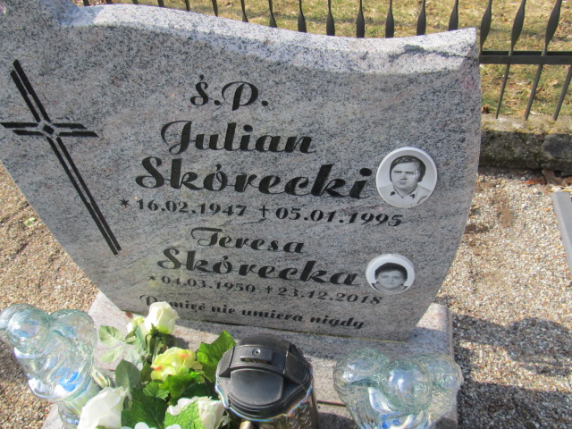 Teresa Skórecka 1950 Witnica - Grobonet - Wyszukiwarka osób pochowanych