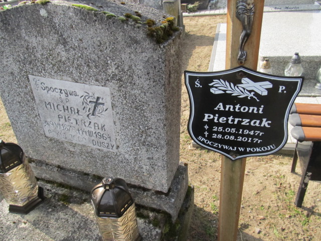 Antoni Pietrzak 1947 Witnica - Grobonet - Wyszukiwarka osób pochowanych