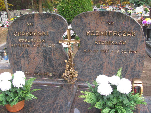 Sebastian Grzegorz Grabowski 1994 Witnica - Grobonet - Wyszukiwarka osób pochowanych