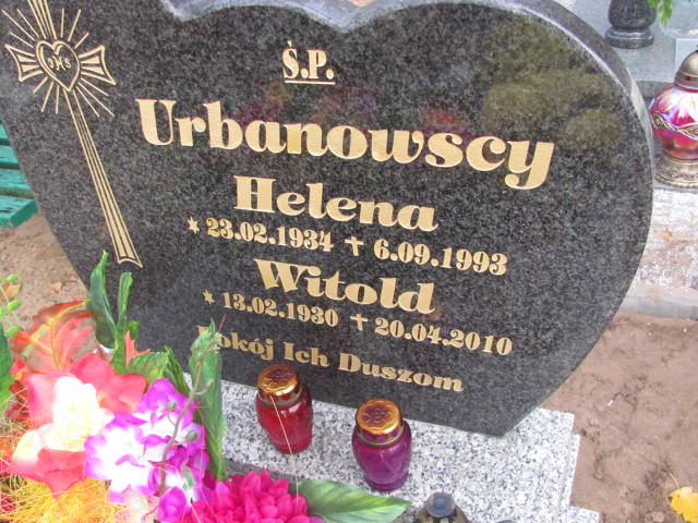 Witold Urbanowski 1930 Witnica - Grobonet - Wyszukiwarka osób pochowanych