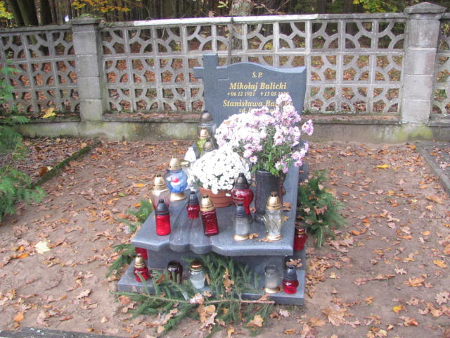Grób Stanisława Balicka