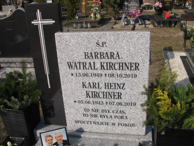 Barbara Kirchner 1949 Witnica - Grobonet - Wyszukiwarka osób pochowanych