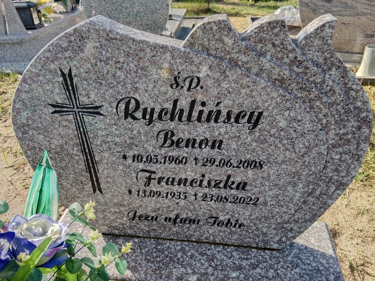 Grób Benon Rychliński