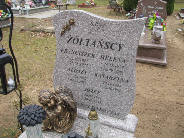 Józef Żółtański 1913 Witnica - Grobonet - Wyszukiwarka osób pochowanych