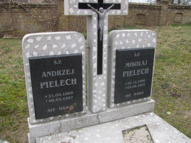 Mikołaj Pielech 1906 Witnica - Grobonet - Wyszukiwarka osób pochowanych