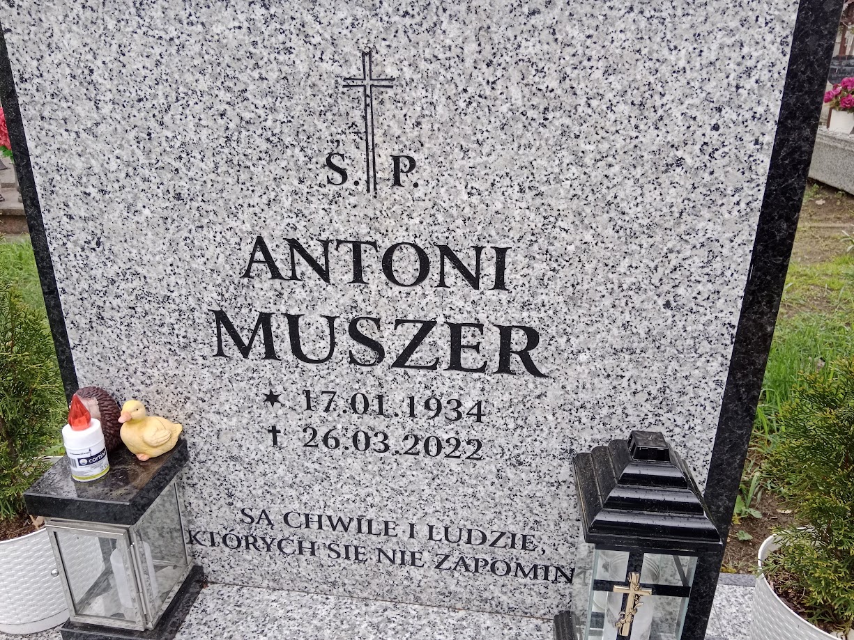 Grób Antoni Muszer