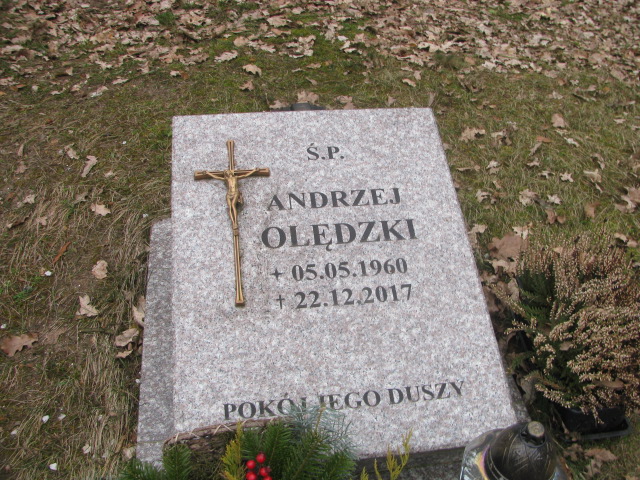 Andrzej Olędzki 1960 Witnica - Grobonet - Wyszukiwarka osób pochowanych