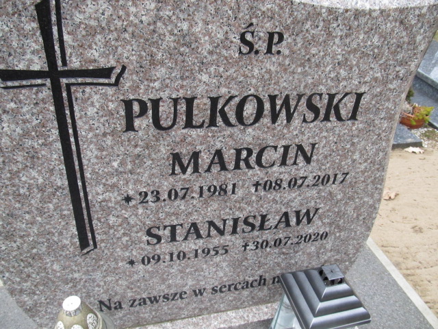 Marcin Pulkowski 1981 Witnica - Grobonet - Wyszukiwarka osób pochowanych