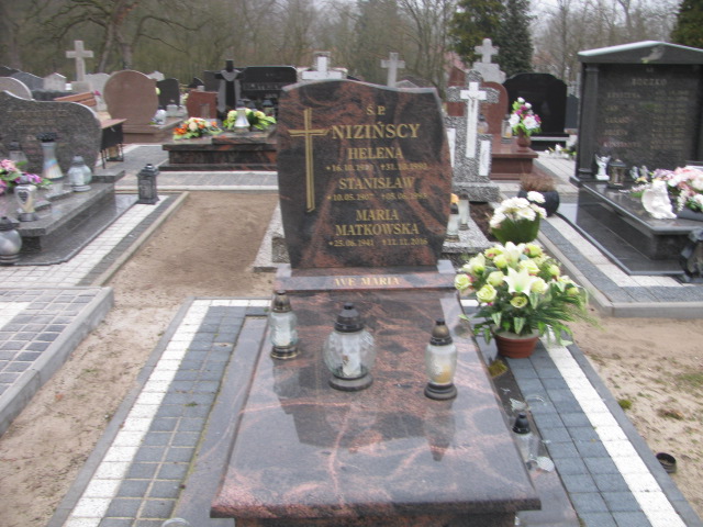 Grób Stanisław Niziński
