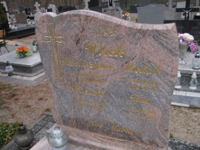 Michał Wnęk 1919 Witnica - Grobonet - Wyszukiwarka osób pochowanych