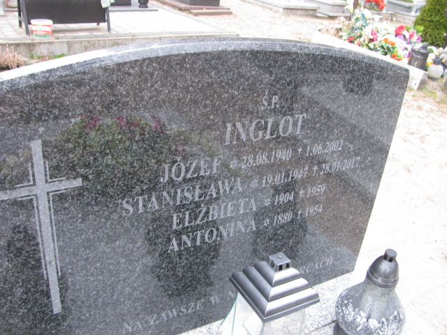 Elżbieta Inglot 1904 Witnica - Grobonet - Wyszukiwarka osób pochowanych