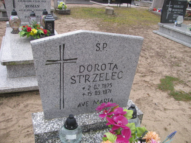 Dorota Strzelec 1875 Witnica - Grobonet - Wyszukiwarka osób pochowanych