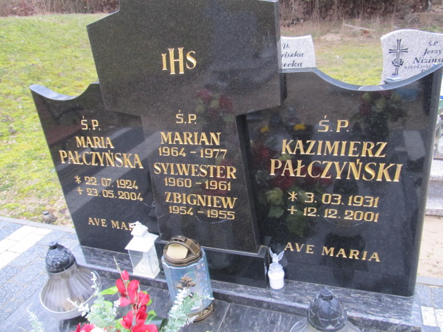 Zbigniew Pałczyński 1954 Witnica - Grobonet - Wyszukiwarka osób pochowanych