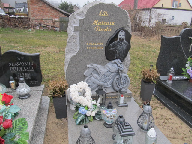 Grób Mateusz Duda