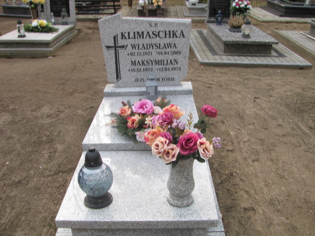 Grób Maksymilian Klimaschka