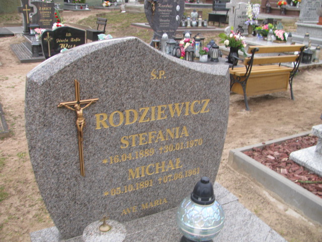 Michał Rodziewicz 1891 Witnica - Grobonet - Wyszukiwarka osób pochowanych