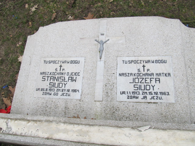 Józefa Siudy 1913 Witnica - Grobonet - Wyszukiwarka osób pochowanych