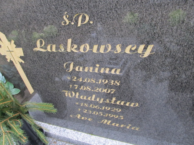 Władysław Laskowski 1929 Witnica - Grobonet - Wyszukiwarka osób pochowanych