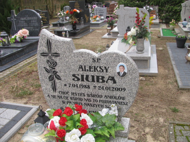Aleksy Siuba 1988 Witnica - Grobonet - Wyszukiwarka osób pochowanych