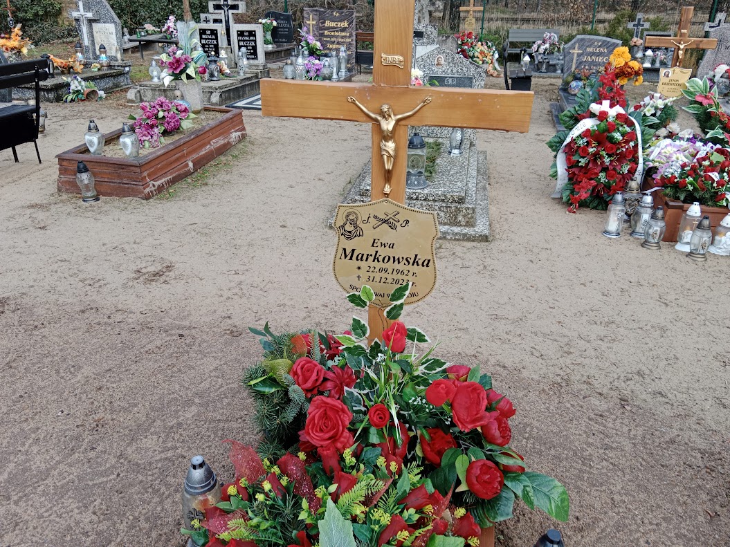 Ewa Markowska 1962 Witnica - Grobonet - Wyszukiwarka osób pochowanych