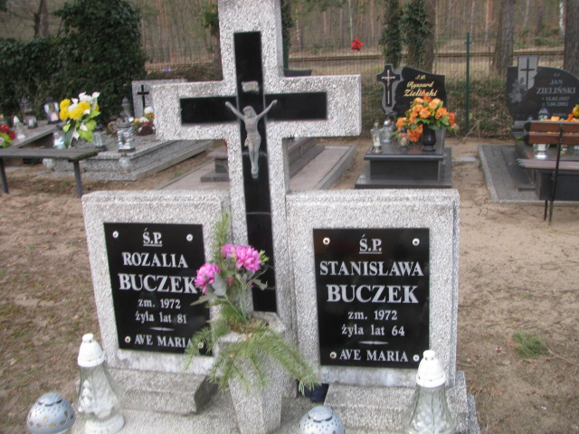 Rozalia Buczek 1891 Witnica - Grobonet - Wyszukiwarka osób pochowanych