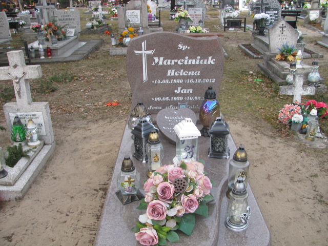 Grób Helena Marciniak